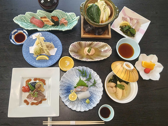 しげ真「今月のコース料理」さくらコース